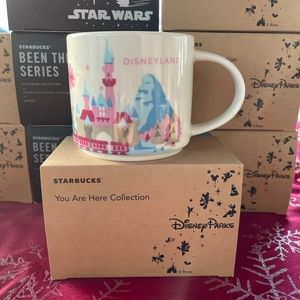 Disney Parks Starbucks You Are Here 1st Edition Disneyland Mug